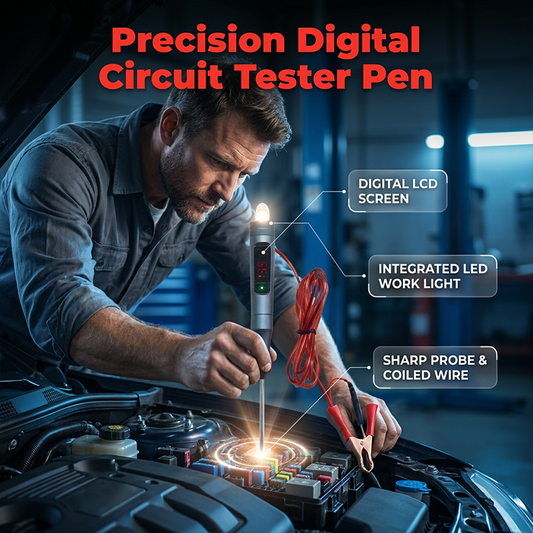 ⚡ 2026 Sale — Over 31,000 Sold! 🔌 Digital Automotive Circuit Tester Pen