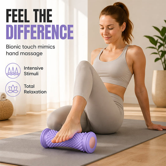 📢📢50% OFF !! ⏰TPE Foot Massage Roller for Plantar Fasciitis Relief