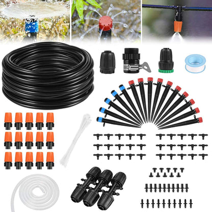 💧 2026 Sale — Over 39,000 Sold! 🌱 Garden Automatic Micro Irrigation Tubing Kits, Water-Saving Sprinkler