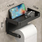 🎉 2026 Sale — Over 45000 Sold! 💰 Wall-Mounted Toilet Paper Holder with Storage Shelf sturdy