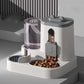 📢📢40% OFF !! ⏰2-in-1 Pet Automatic Feeder & Water Dispenser