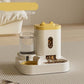 📢📢40% OFF !! ⏰2-in-1 Pet Automatic Feeder & Water Dispenser