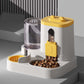 📢📢40% OFF !! ⏰2-in-1 Pet Automatic Feeder & Water Dispenser