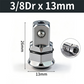 🔧 Buy 1 Get 1 Free！! 🔩 CR-V Steel Ratchet Wrench Adapter Socket Converter Set
