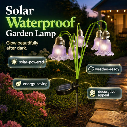 Solar Flower Lights Outdoor Garden Decorations