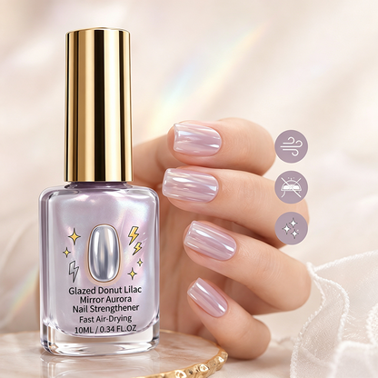 🎉 2026 Sale — Over 24,800 Sold!💅 Lilac Glossy Mirror Nail Strengthener