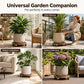 🎉 2026 Sale — Over 17 800 Sold!🪴 Wooden Plant Stand with Wheels Round Mobile Flower Pot Caddy