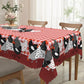 🎉 2026 Sale — Over 24,600 Sold!🐓 Red Plaid Rooster Tablecloth