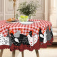 🎉 2026 Sale — Over 24,600 Sold!🐓 Red Plaid Rooster Tablecloth