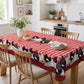 🎉 2026 Sale — Over 24,600 Sold!🐓 Red Plaid Rooster Tablecloth