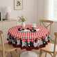 🎉 2026 Sale — Over 24,600 Sold!🐓 Red Plaid Rooster Tablecloth