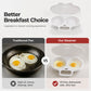 🎉 2026 Sale — Over 31,200 Sold!🍳 Microwave Egg Poacher with Lid & Handle