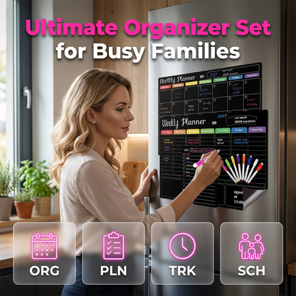 🎉 2026 Sale — Over 28 900 Sold!🧲 Magnetic Fridge Calendar Planner Set with Markers