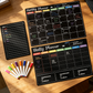 🎉 2026 Sale — Over 28 900 Sold!🧲 Magnetic Fridge Calendar Planner Set with Markers