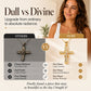 🎉 2026 Sale — Over 27,400 Sold!✨ Women's Sparkling Twisted Knot Cross Pendant Necklace