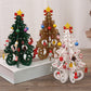 🎄 Best Gifts for Everyone🎅 DIY Wooden Christmas Tree Ornament Set – Build, decorate & play – Perfect for festive family fun & creative décor ✨