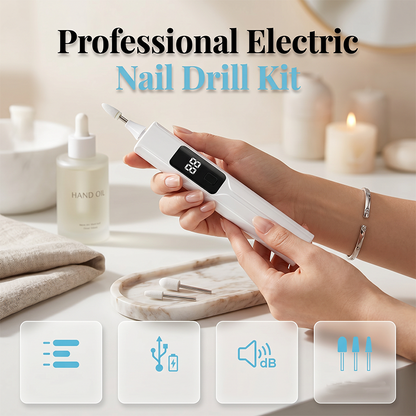 🎉 2026 Sale — Over 25,100 Sold!💅 Professional Electric Nail Drill Kit with LED Display ✨