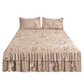 🛏️ 2026 Sale — Over 26,300 Sold!💐 3‑Piece Floral Ruffled Bed Skirt Set