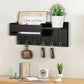 🎉 2026 Sale — Over 25 700 Sold!🔥 Wall‑Mounted Mail and Key Holder with Shelf