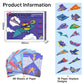 🎉 2026 Sale — Over 38,400 Sold!✈️ Creative DIY Paper Airplane Set For Kids