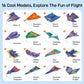 🎉 2026 Sale — Over 38,400 Sold!✈️ Creative DIY Paper Airplane Set For Kids