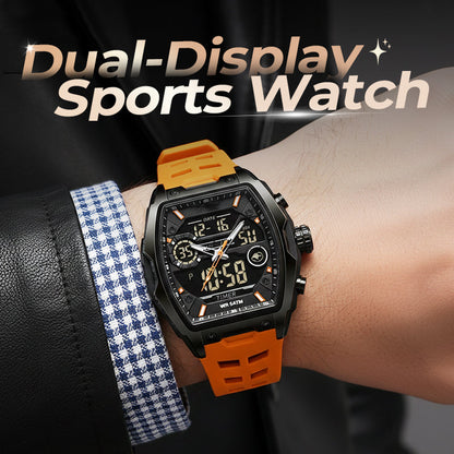 🎁2026 New Arrivals 50% OFF💥Men's Dual Display Sports Watch – Analog-Digital Watch with Luminous Dial
