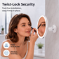 🎉 2026 Sale — Over 32,900 Sold!✨ 10x Magnifying Makeup Mirror with LED Light and Suction Cup