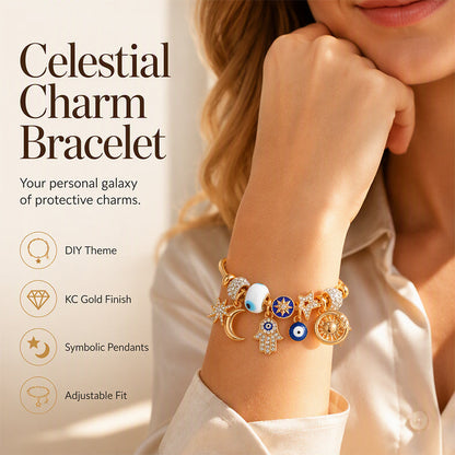 🎉 2026 Sale — Over 21,200 Sold!🌙 Celestial Sun Moon Charm Bracelet