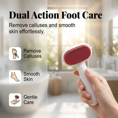 🦶 LIMITED‑TIME 50% OFF! ✨ Double‑Sided Foot Scraper for Callus Removal – Salon‑grade, Rust‑proof, Travel‑friendly 🧴