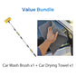 🚗 50% OFF NOW! 🧽 Extendable Car Wash Brush with Long Handle – Adjustable reach, soft bristles & sturdy – Gentle on paint for a streak-free shine ✨