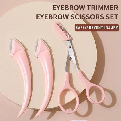 ✂️ 2026 Sale — Over 22,600 Sold!💄 Eyebrow Scissors With Comb