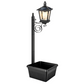 🌿 Outdoor Solar Garden Light with Planter Base