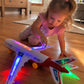 ✈️ LIMITED‑TIME 50% OFF! ✨ Electric Model Aircraft with Sound and LED Lights – Bump‑and‑Go, Sensory‑stimulating, Impact‑resistant 🎵