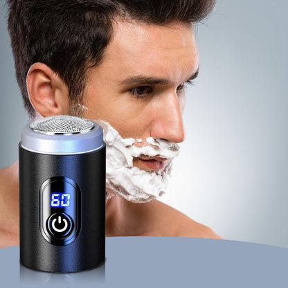 ✨ Mini Portable Rechargeable Shaver with Digital Display – Compact, Waterproof, Travel‑ready 🪒