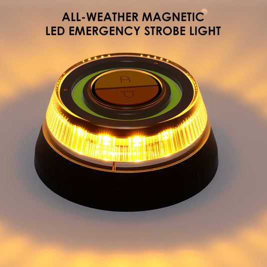 All-Weather Magnetic LED Emergency Strobe Light