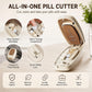 💊 LIMITED‑TIME 50% OFF! 🌟 Portable Pill Cutter Splitter – Precise Cut, Travel‑Ready & Safe Blade Design ✂️