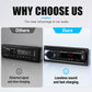 🥳2026 HOT SALE🥳💞50K+ SOLD! 🎵🚗 50% OFF! Bluetooth Car Radio – Bluetooth 5.0, dual USB & lossless audio (FLAC/APE). Hands-free calling, crisp sound – upgrade your drive! 📻✨