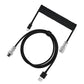 ⌨️ 50% OFF! 🔌 Coiled Keyboard Cable – Detachable aviator connector & premium build ✨