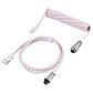 ⌨️ 50% OFF! 🔌 Coiled Keyboard Cable – Detachable aviator connector & premium build ✨