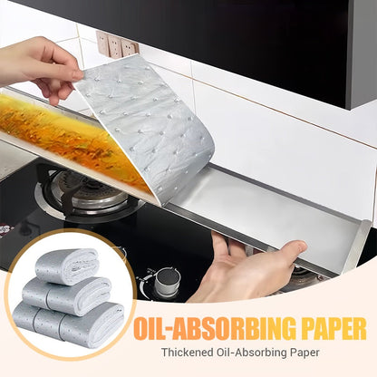 🍳 LIMITED‑TIME 50% OFF! 💥 Thickened Oil‑Absorbing Paper for Range Hood – Super absorbent, Durable, Kitchen‑safe ✨