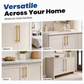 Modern Stainless Steel T-Bar Cabinet Handles