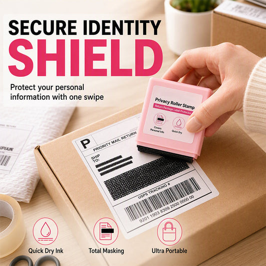 📢📢50% OFF !! ⏰ Privacy Roller Stamp for Mail and Shipping Labels
