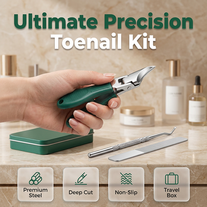 📢📢50% OFF !! ⏰3-Piece Professional Toenail Clipper Set