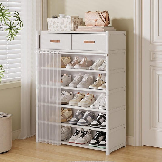 👟 LIMITED‑TIME 50% OFF! 💣 Multi‑Layer Dustproof Shoe Rack – Adjustable Shelves, Space‑Saving ✨