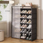 👟 LIMITED‑TIME 50% OFF! 💣 Multi‑Layer Dustproof Shoe Rack – Adjustable Shelves, Space‑Saving ✨