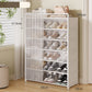 👟 LIMITED‑TIME 50% OFF! 💣 Multi‑Layer Dustproof Shoe Rack – Adjustable Shelves, Space‑Saving ✨