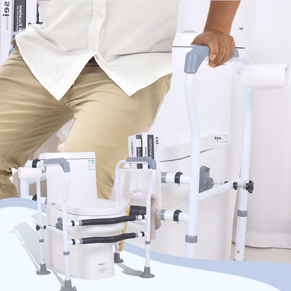 🚽 LIMITED-TIME 50% OFF! 💪 Toilet Safety Rails for Seniors – Stable, Easy Install, Practical ✨
