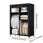 🏠 LIMITED-TIME 50% OFF! 🧵 Easy‑Assemble Non‑Woven Fabric Wardrobe – Spacious, Sturdy, Dust‑proof ✨