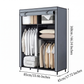 🏠 LIMITED-TIME 50% OFF! 🧵 Easy‑Assemble Non‑Woven Fabric Wardrobe – Spacious, Sturdy, Dust‑proof ✨