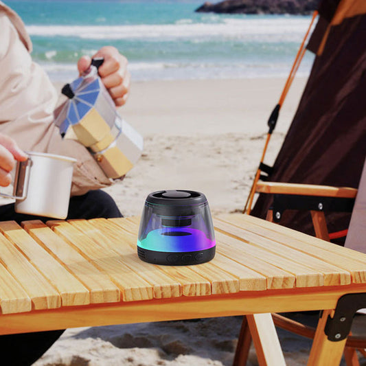 ⏳🔥LIMITED-TIME 50% OFF! ⏰Magnetic Mini Bluetooth Speaker with RGB Light